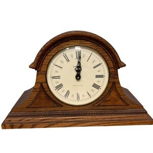 Howard Miller Westminster Chime Mantel Clock Wood Quartz 613-103 Roman Numeral
